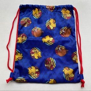Lion King Drawstring Cinch Bag Sack